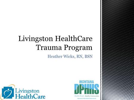 Heather Wicks, RN, BSN. Part I: Program Overview Leaders in trauma program Trauma activation Components of trauma program Part II: Improvement Activities.