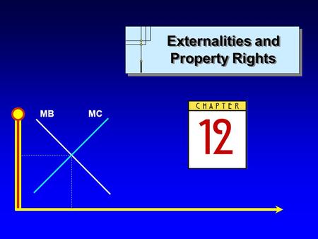 MBMC Externalities and Property Rights. MBMC Copyright c 2007 by The McGraw-Hill Companies, Inc. All rights reserved. Chapter 12: Externalities and Property.