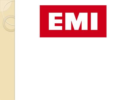 Introduction EMI music group was established in 1931 when Gramophone Company merges with Columbia Graph phone to form Electric and Musical Industries.