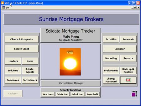 In this tutorial I will be taking you through how the clients folder works in the online version of Solidata Mortgage Tracker.