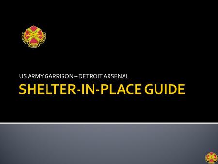 SHELTER-IN-PLACE GUIDE