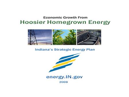 1. 2 The Problem 75% of our energy expenditures leave the state, versus growing jobs, incomes and revenues here at home. Indiana already imports essentially.