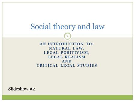 critical legal studies