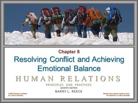 Resolving Conflict and Achieving Emotional Balance