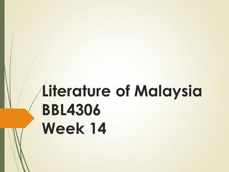Literature of Malaysia BBL4306 Week 14. Did Sybil Kathigasu leave a legacy?  According to psychologist Dan McAdams, highly generative individuals will.