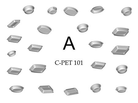 A C-PET 101. What is C-PET? Crystallized Polyethylene Terephthalate Basically, it is PETE with a twist in the manufacturing process Extremely difficult.