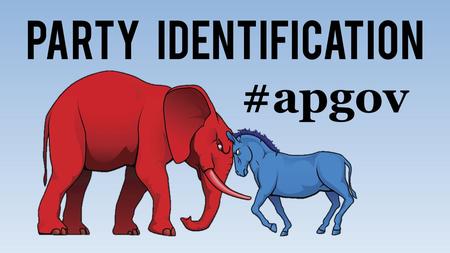Party Identification #apgov. objectives 1.In what ways do people identify with political parties? 2.What factors influence party