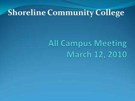 Shoreline Community College. Guiding Principles Equity Engagement Excellence.