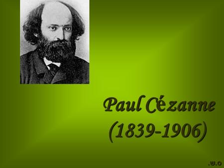 Paul C é zanne (1839-1906) ס.ש.ס.ש.ס.ש.ס.ש. TheArtist'sFather,1866,NationalGalleryofArtat Washington D.C.