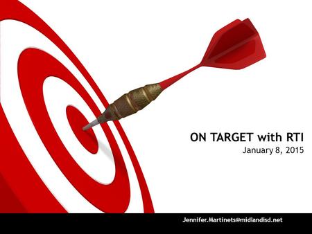 ON TARGET with RTI January 8, 2015