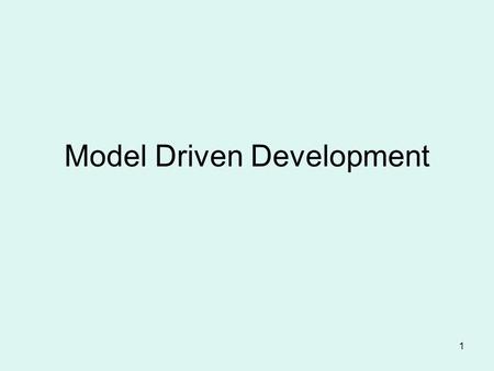 1 Model Driven Development. 2 DoDAF/ModAF/ SysML and AP233 Architecture –DODAF MODAF Modelling –UML –SysML Interchange –AP 233AP 233 –XMI.