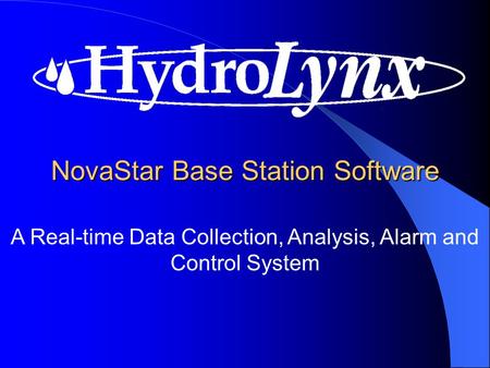 A Real-time Data Collection, Analysis, Alarm and Control System NovaStar Base Station Software.