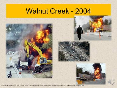 Walnut Creek - 2004 Source: retrieved from