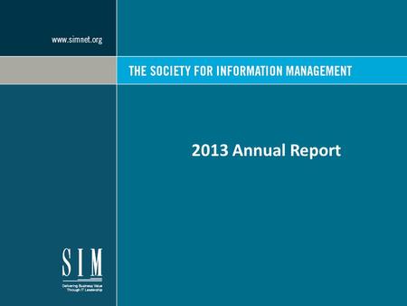 2013 Annual Report.