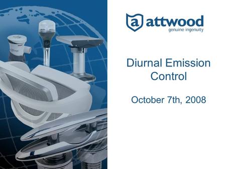 Diurnal Emission Control October 7th, 2008. Sources of Hydrocarbon Emissions 2 1.Permeation – through fuel tank walls 2.Spillage/Spitback – during fuel.