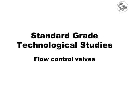 Standard Grade Technological Studies