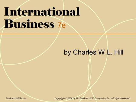 International Business 7e