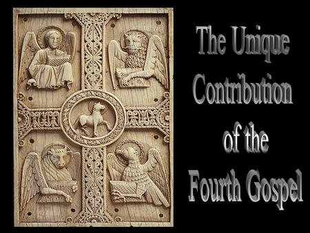 Why do we have 4 Gospels? Matthew Mark LukeJohn.