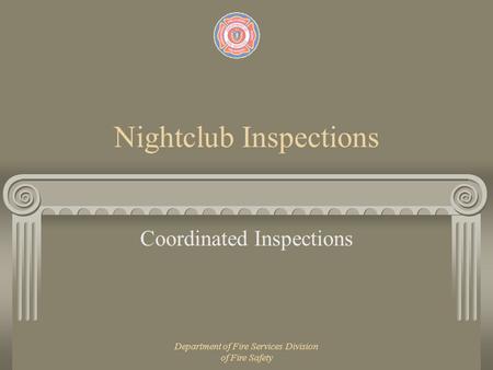 Nightclub Inspections