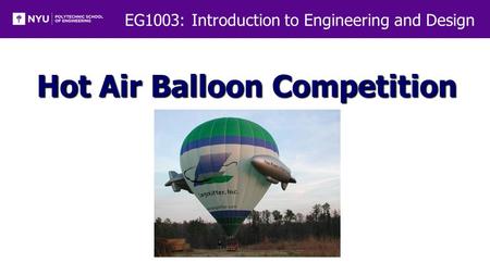 Hot Air Balloon Competition