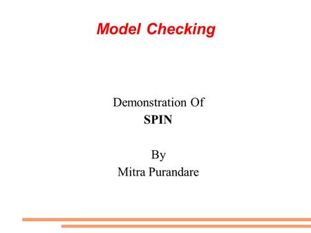 Demonstration Of SPIN By Mitra Purandare