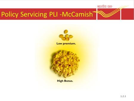Policy Servicing PLI -McCamish