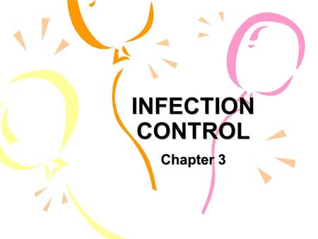 INFECTION CONTROL Chapter 3. Spreading Disease Young children are very vulnerable to the spread of diseases because they haven’t built up immunities The.