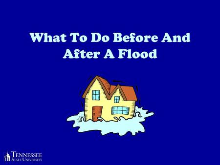 What To Do Before And After A Flood. Preparing For A Flood Floods can make your food and water unsafe. Move canned goods and cooking equipment to a high.