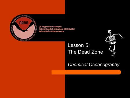 Lesson 5: The Dead Zone Chemical Oceanography. Last class we learned about the carbon cycle What is a biogeochemical cycle? What are the primary components.