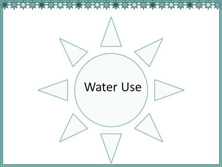Water Use.
