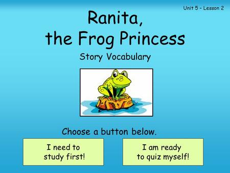 Ranita, the Frog Princess