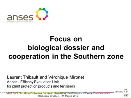 biological dossier and cooperation in the Southern zone