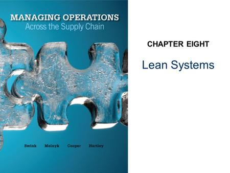 Lean Systems Defined Just-in-time (JIT): an older name for lean systems Toyota Production System (TPS): another name for lean systems, specifically as.