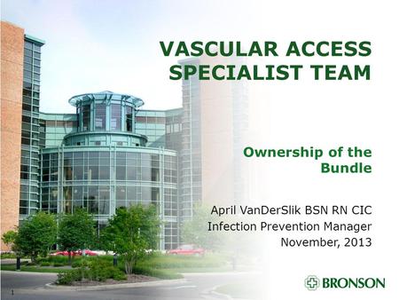 VASCULAR ACCESS Specialist team