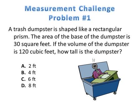 Measurement Challenge Problem #1
