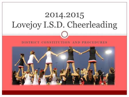 Lovejoy I.S.D. Cheerleading