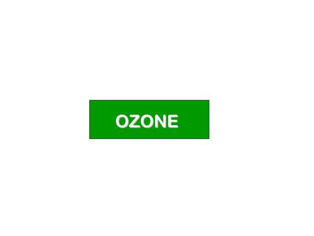 OZONE. OZONE electric discharge or cosmic rays.. : : : EQUIVALENT RESONANCE STRUCTURES + + - -