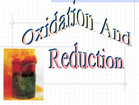 Oxidation Process in which atoms or ions attain a more + oxidation state Ex. Na → Na + + e Cl - → Cl + e Ca + → Ca 2+ + e.