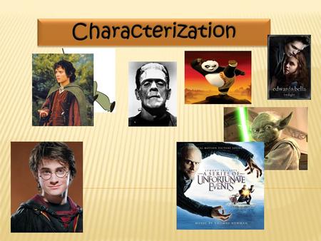 Characterization.