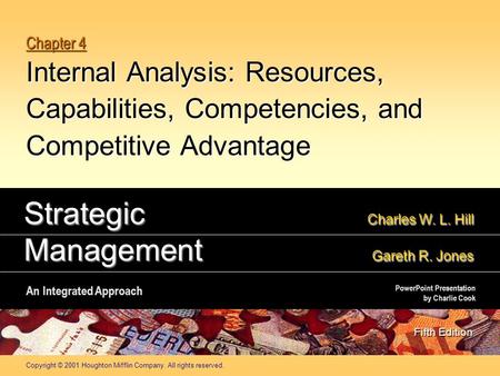 Strategic Charles W. L. Hill Management Gareth R. Jones