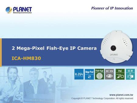 2 Mega-Pixel Fish-Eye IP Camera