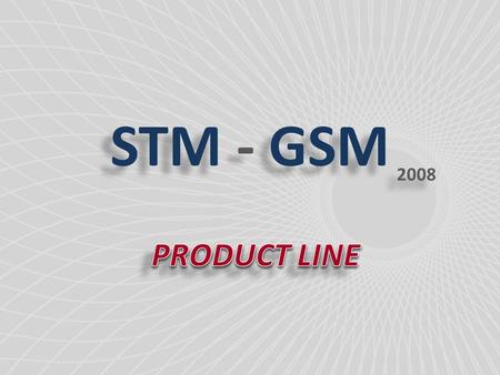 STM - GSM. PLANETARY STM – GSM 2008 SHAFT MOUNTED.