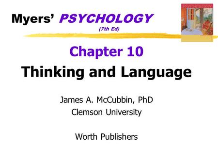 Myers’ PSYCHOLOGY (7th Ed)