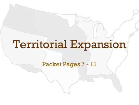 Territorial Expansion