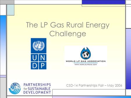 The LP Gas Rural Energy Challenge