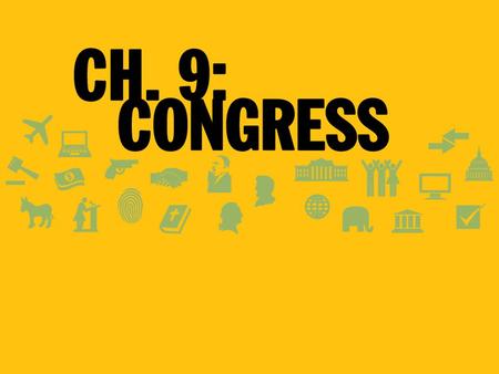 Congress House & Senate: Differences in Representation Bicameral System: Two Chambers –Each state has two senators –Representation in the House determined.