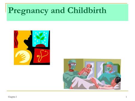 Chapter 51 Pregnancy and Childbirth. Chapter 52 Objectives: Pregnancy and Childbirth Describe the physical and emotional changes a woman typically goes.