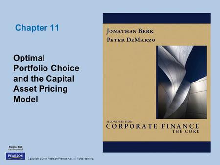 Optimal Portfolio Choice and the Capital Asset Pricing Model