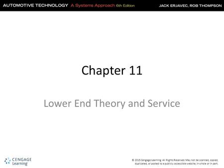 Lower End Theory and Service