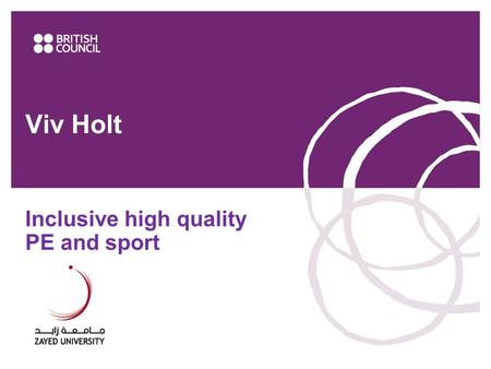 Viv Holt Inclusive high quality PE and sport 1www.britishcouncil.ae.